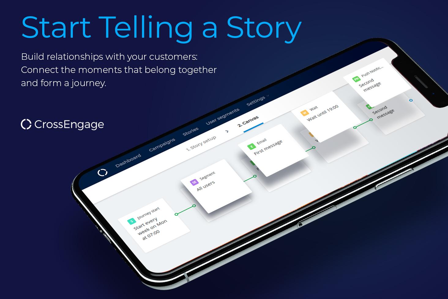 CrossEngage - Start Telling a Story