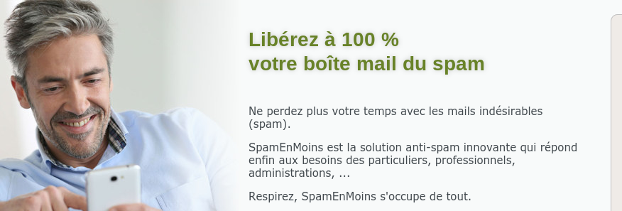 Avis SpamEnMoins : Elimine 100% des spams sans aucun programme à installer - Appvizer