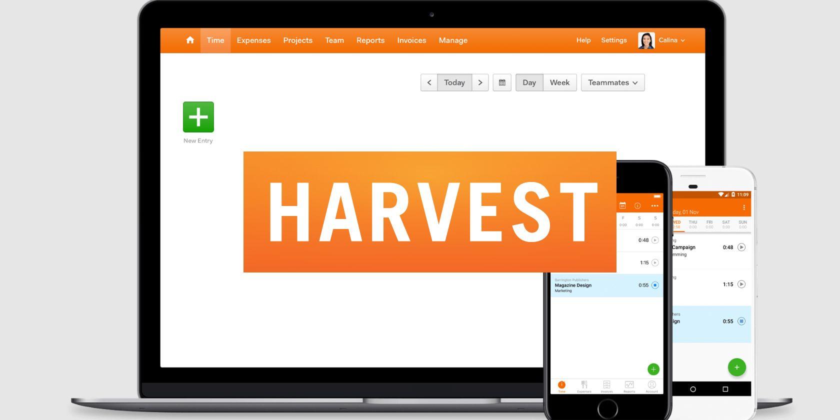 Avis Harvest : Suivi des temps en ligne - Appvizer