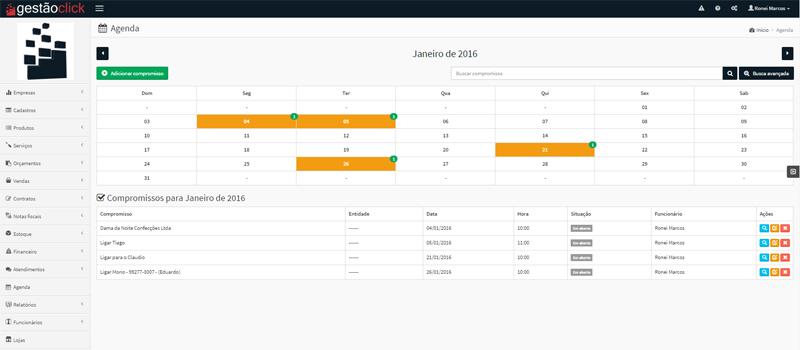 Gestão Click - Agenda Online