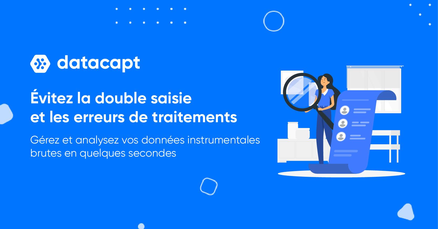 Avis Datacapt : Traitement de données instrumentales brutes - Appvizer