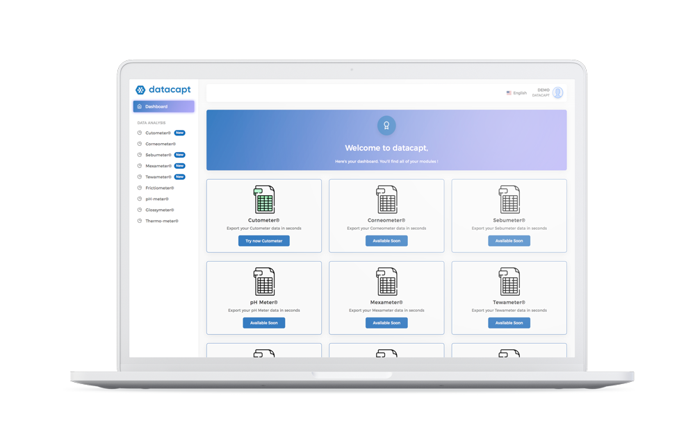 Datacapt - Dashboard