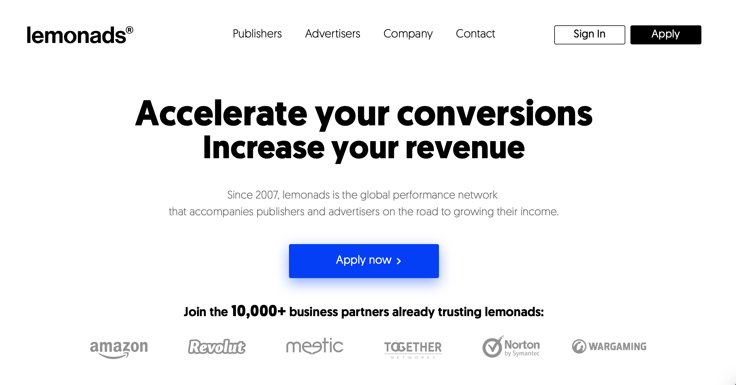 lemonads - Accelerate your Conversions, Increase your Revenue with lemonads