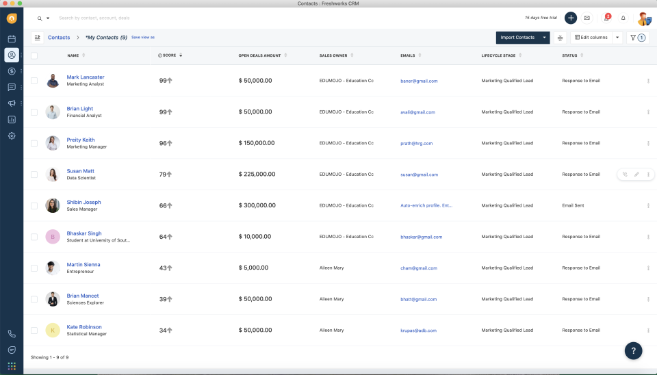 Freshworks-Freshworks CRM Freshworks-Freshworks CRM