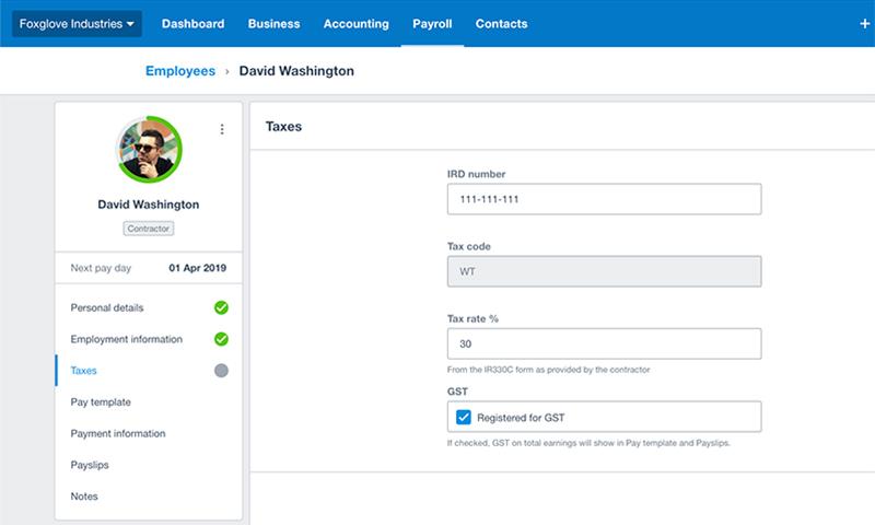 Xero Payroll - Screenshot 1