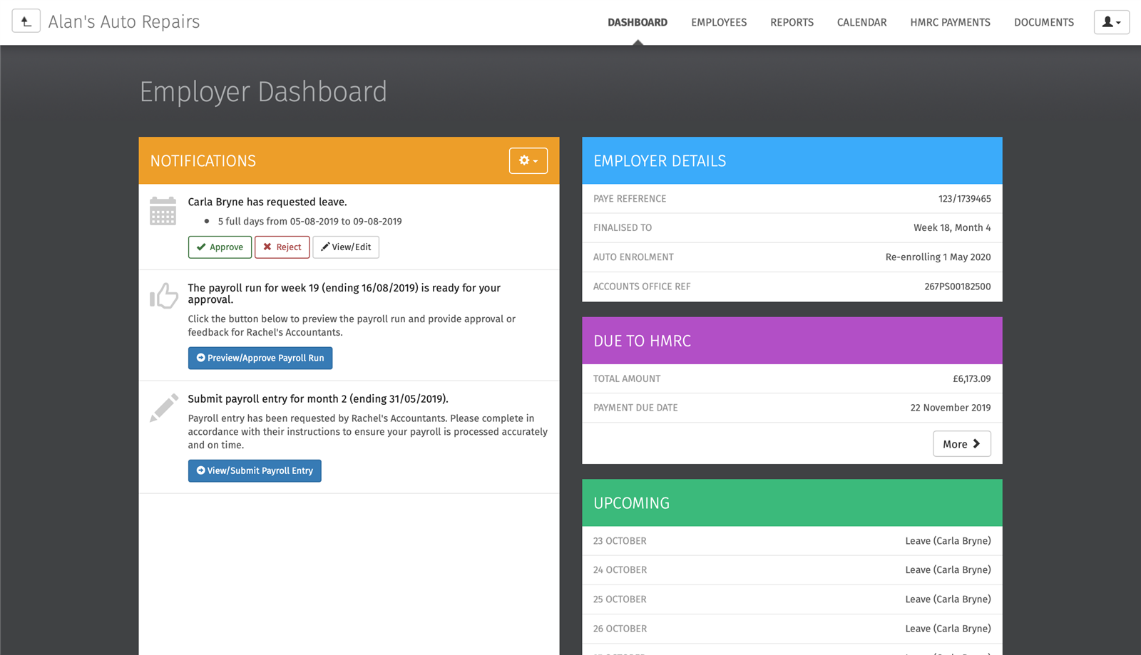 BrightPay-brightpay dashboard