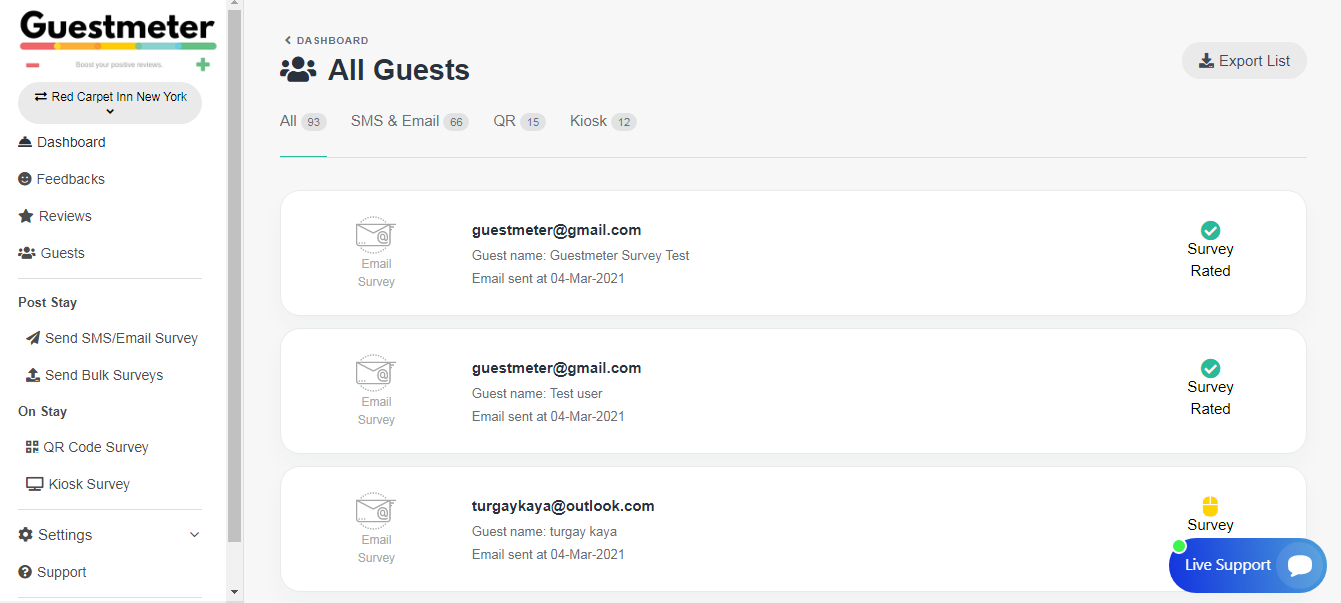 Guestmeter - Screenshot 12