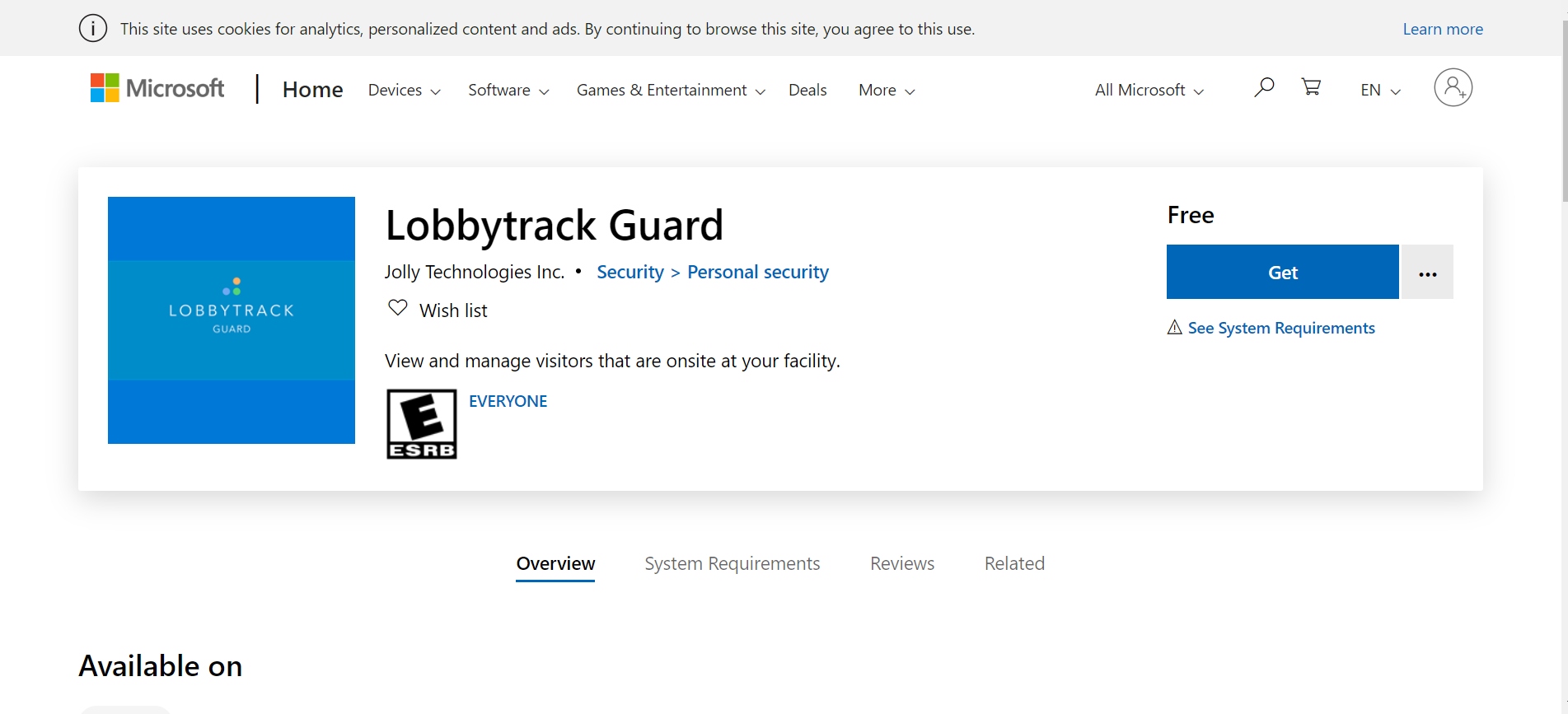 Lobbytrack-Get_Lobbytrack_Guard_Microsoft_Store Lobbytrack-Get_Lobbytrack_Guard_Microsoft_Store
