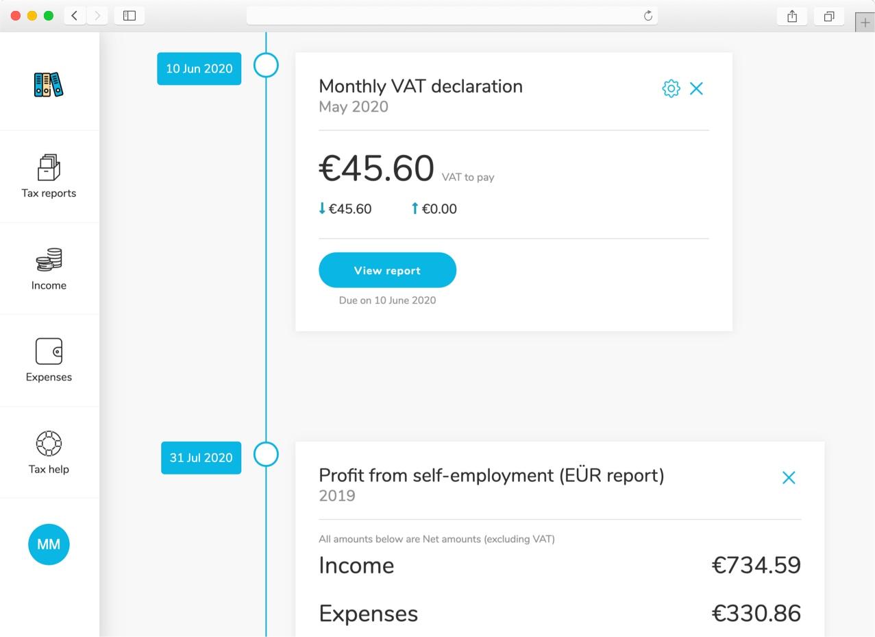 Sorted - Taking care of all your tax reports