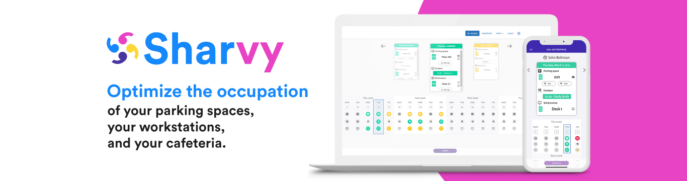 Review Sharvy: Digital solution for parking, offices and canteen management - Appvizer