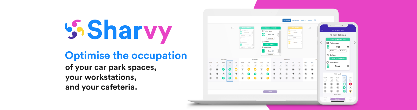 Review Sharvy: Digital solution for car park, office & cafeteria management - Appvizer