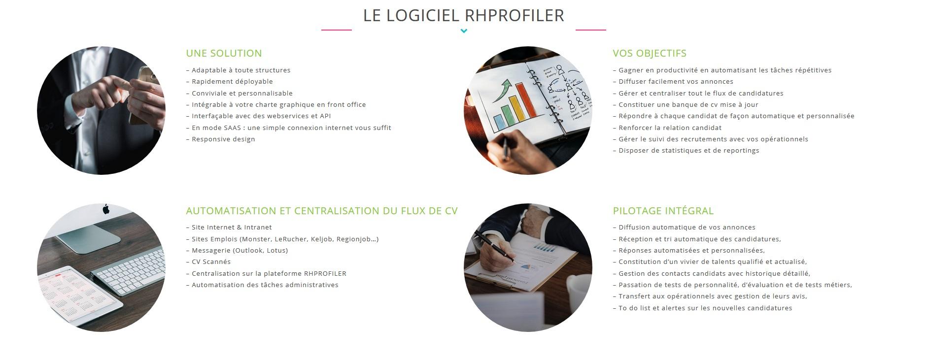 Avis RHProfiler : ATS francais complet pour PME et ETI - Appvizer