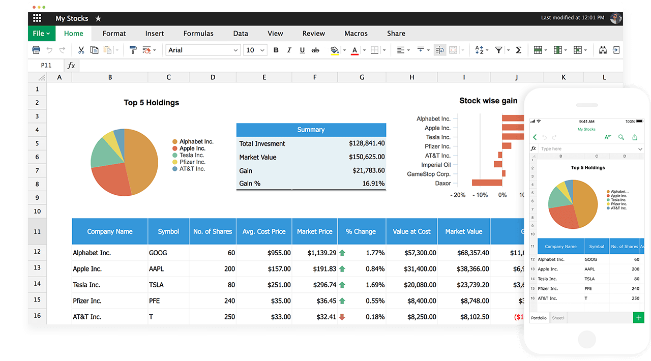 Avis Zoho Sheet : logiciel de tableur en ligne - Appvizer