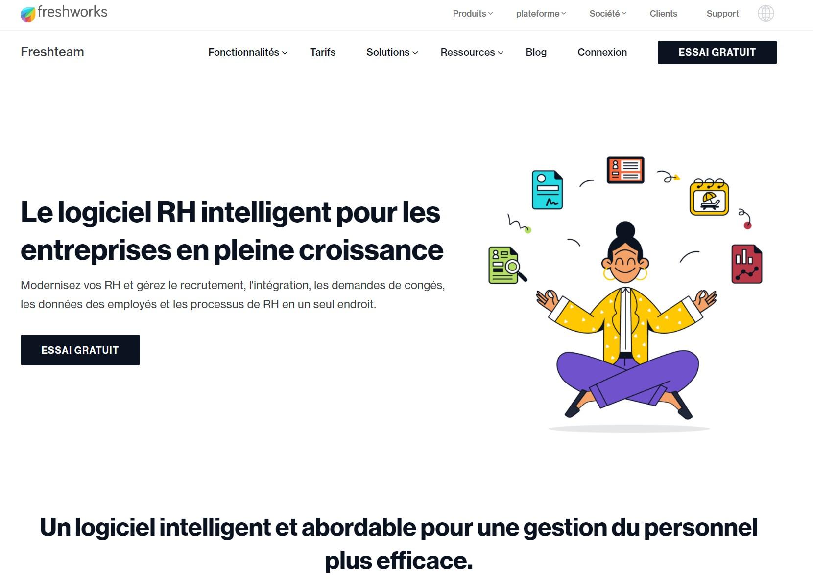 Avis Freshteam : L'outil RH intelligent pour les entreprises en croissance - Appvizer