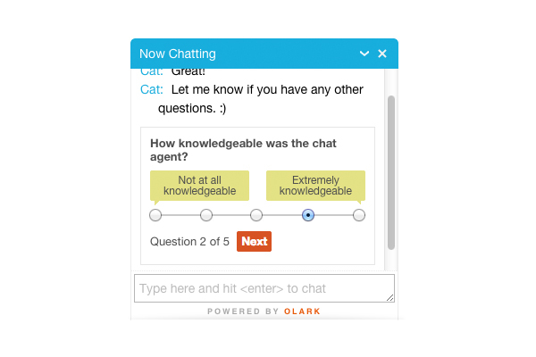 Olark - Olark: support (phone, email, ticket), Live Chat, Help Desk