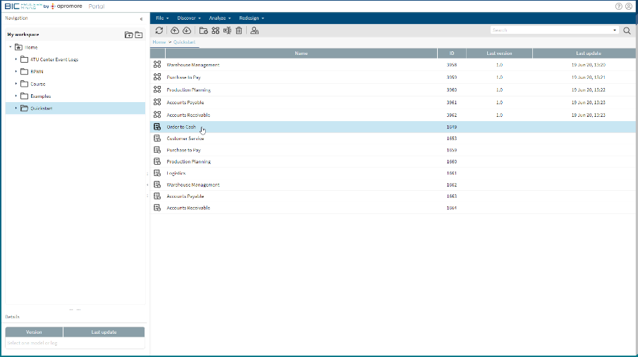 BIC Process Mining - BIC Process Mining - Data collection