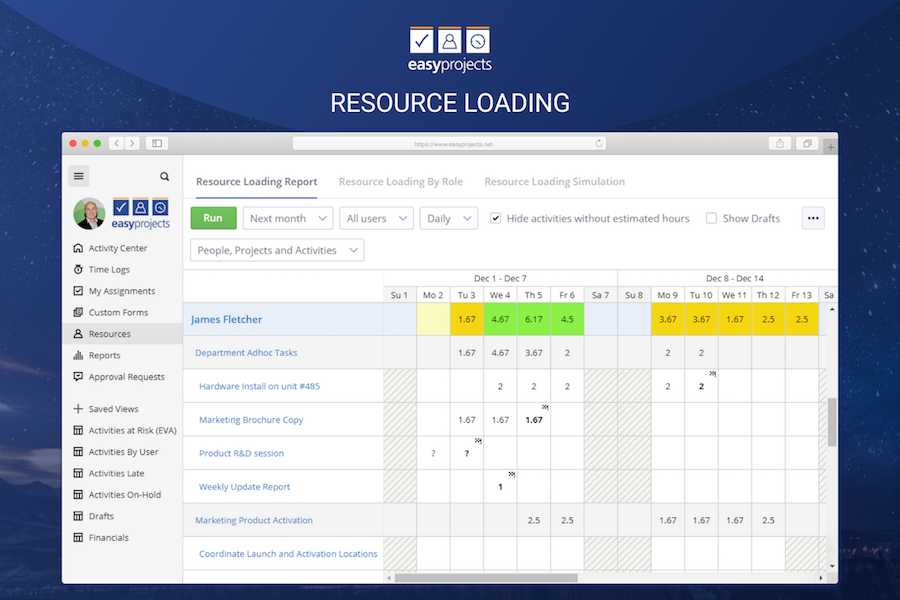 Birdview PSA - Resource Loading