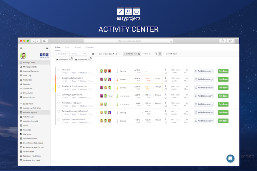 Birdview PSA - Activity Center