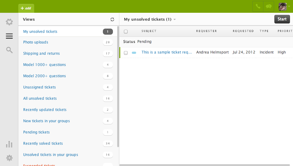 Zendesk: Mapping the domain name, customer profile, Case Management