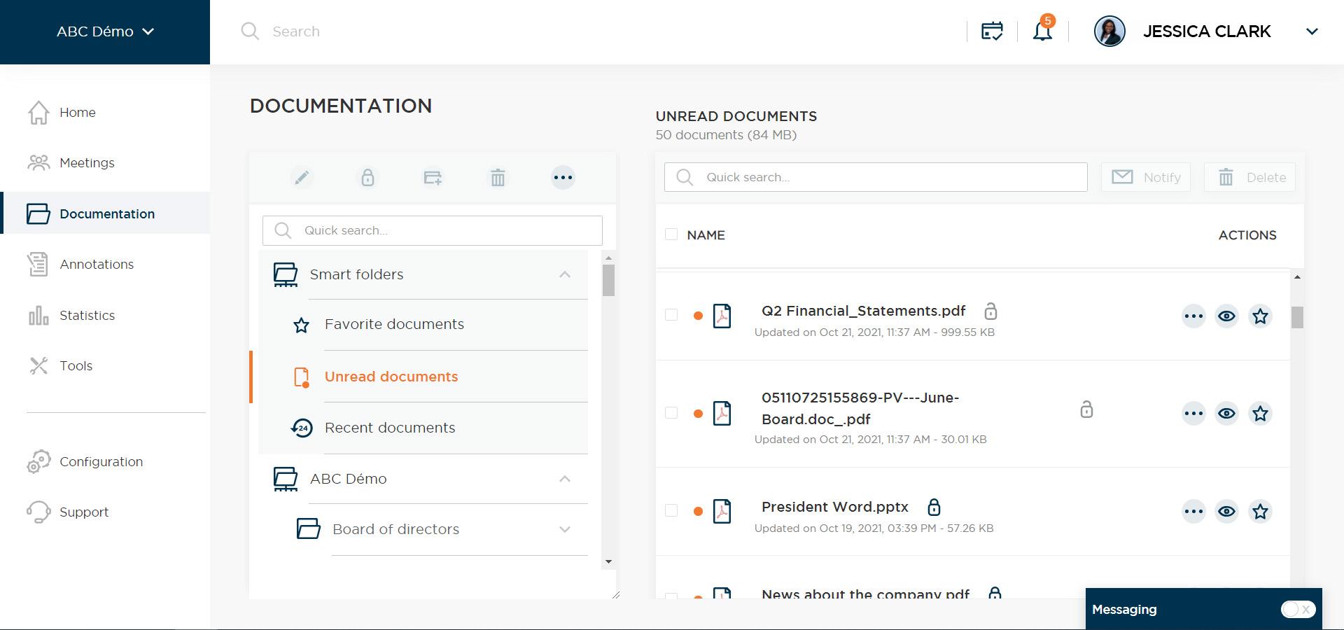 DiliTrust Governance - DiliTrust Governance - Documentations page