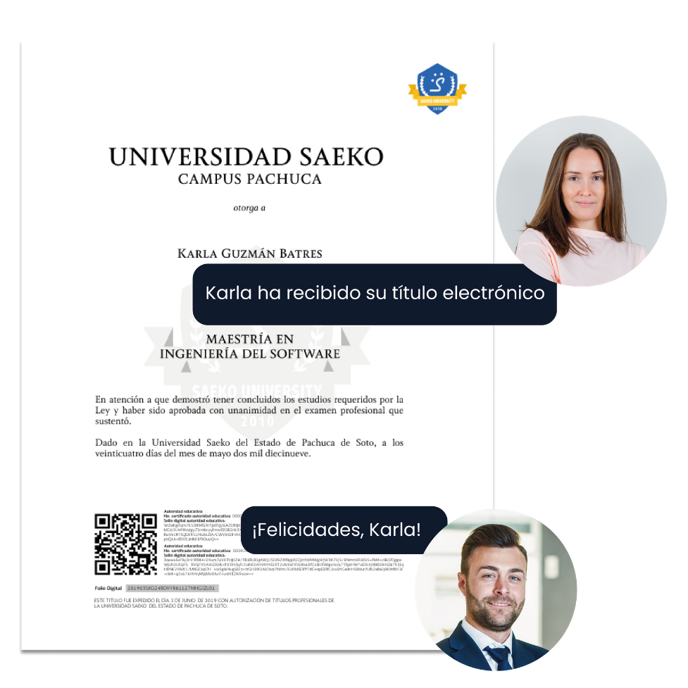 Saeko - Certificación y titulación electrónica
