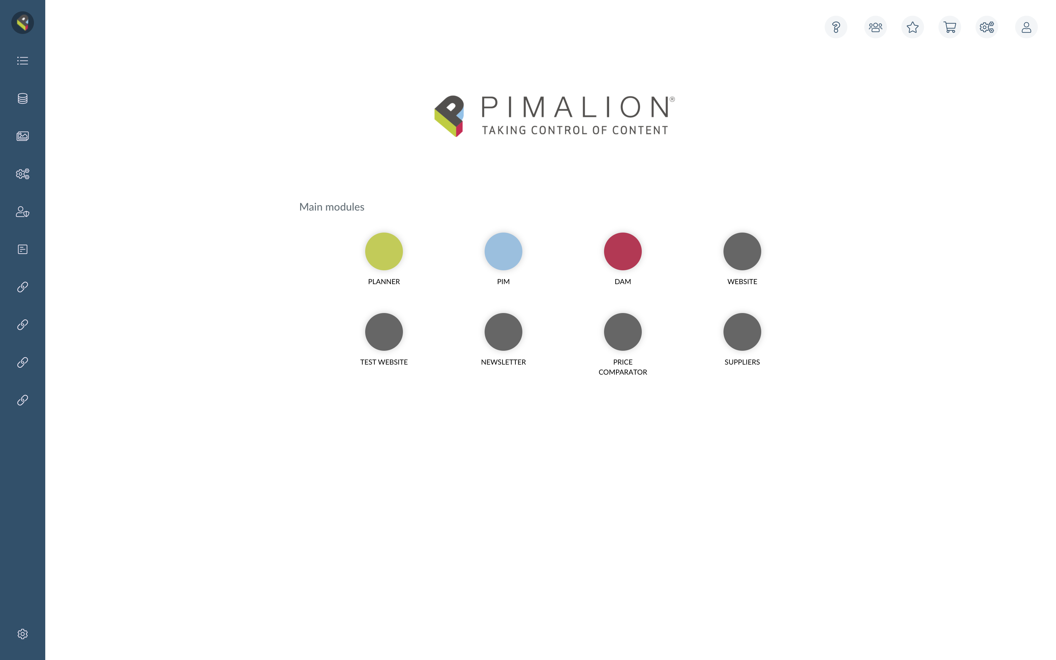 PIMALION - Tableau de bord adapté à l'utilisateur