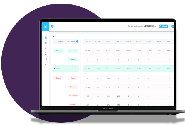 Cashtrack - Détection et catégorisation automatiques des transactions récurrentes. Vous pouvez affiner manuellement quand vous le souhaitez