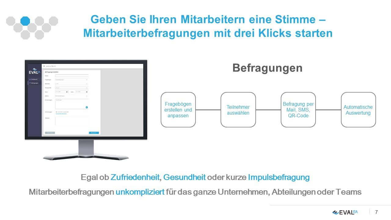 Evalea - Modul Mitarbeiterbefragungen