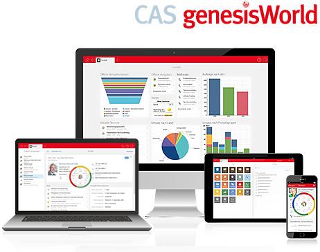 Bewertungen CAS genesisWorld: Intelligente und erweiterbare CRM Lösung - Appvizer