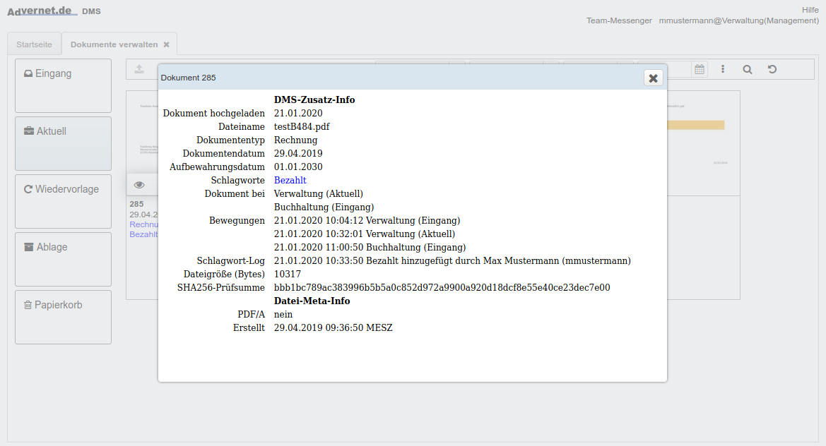 Bewertungen Advernet: DMS Software für schnelle Dematerialisierung - Appvizer