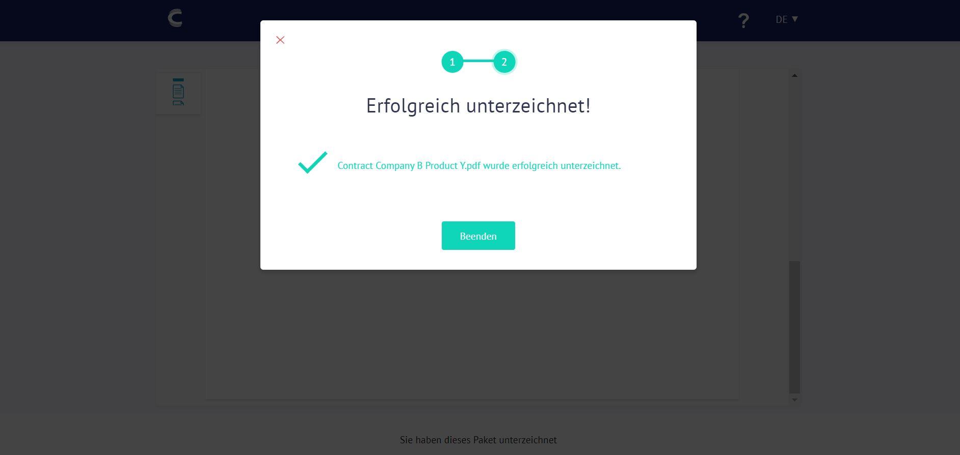 Nitro Sign Premium - Unterzeichnet