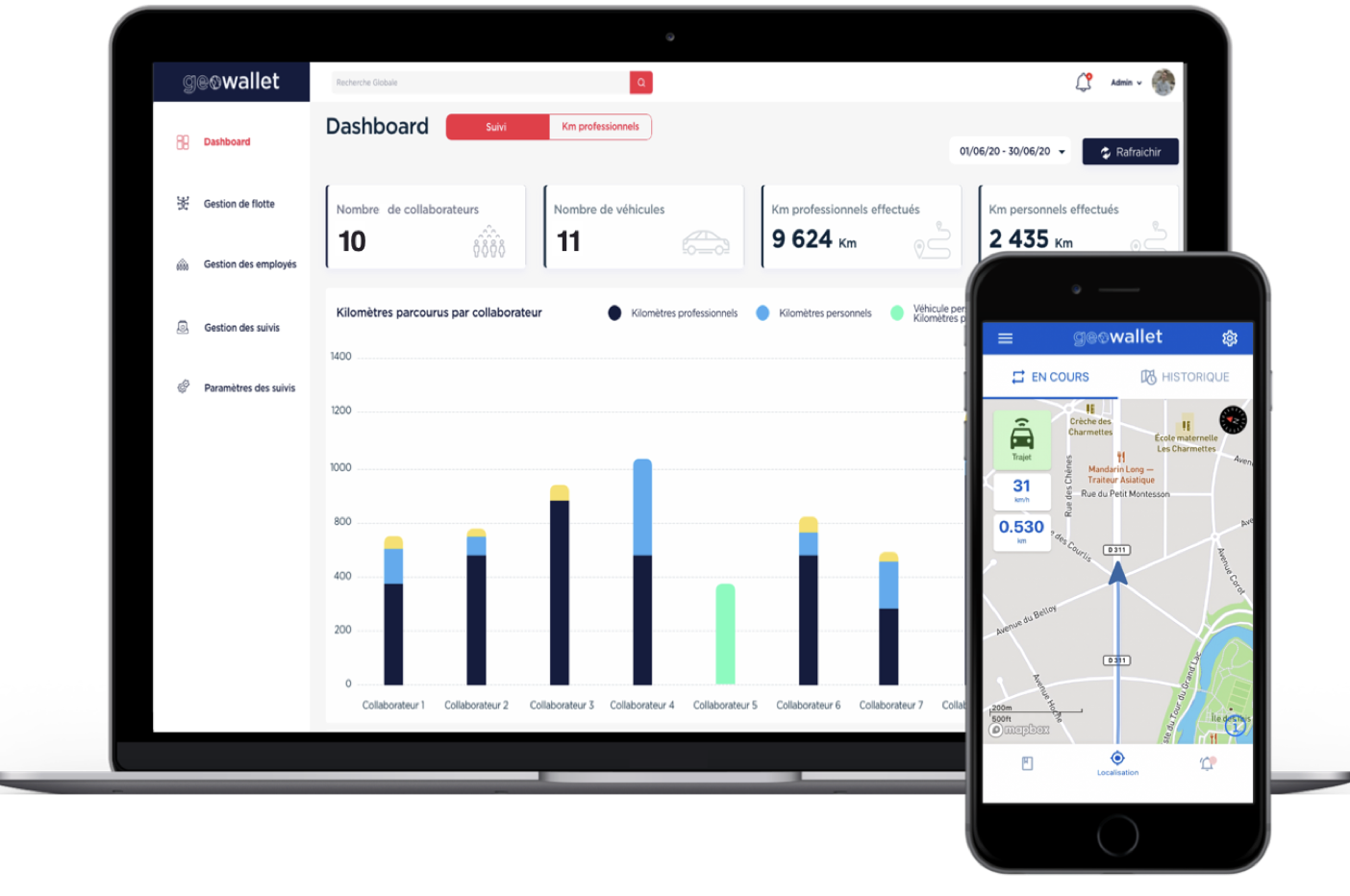 GeoWallet - Capture d'écran 2