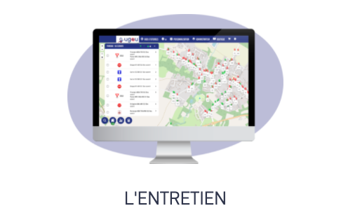 UGAU - Grâce à l'application mobile, réalisez toutes les opérations de maintenance pluriannuelles qui sont actualisées en temps réel dans votre interface de suivi d'activité.