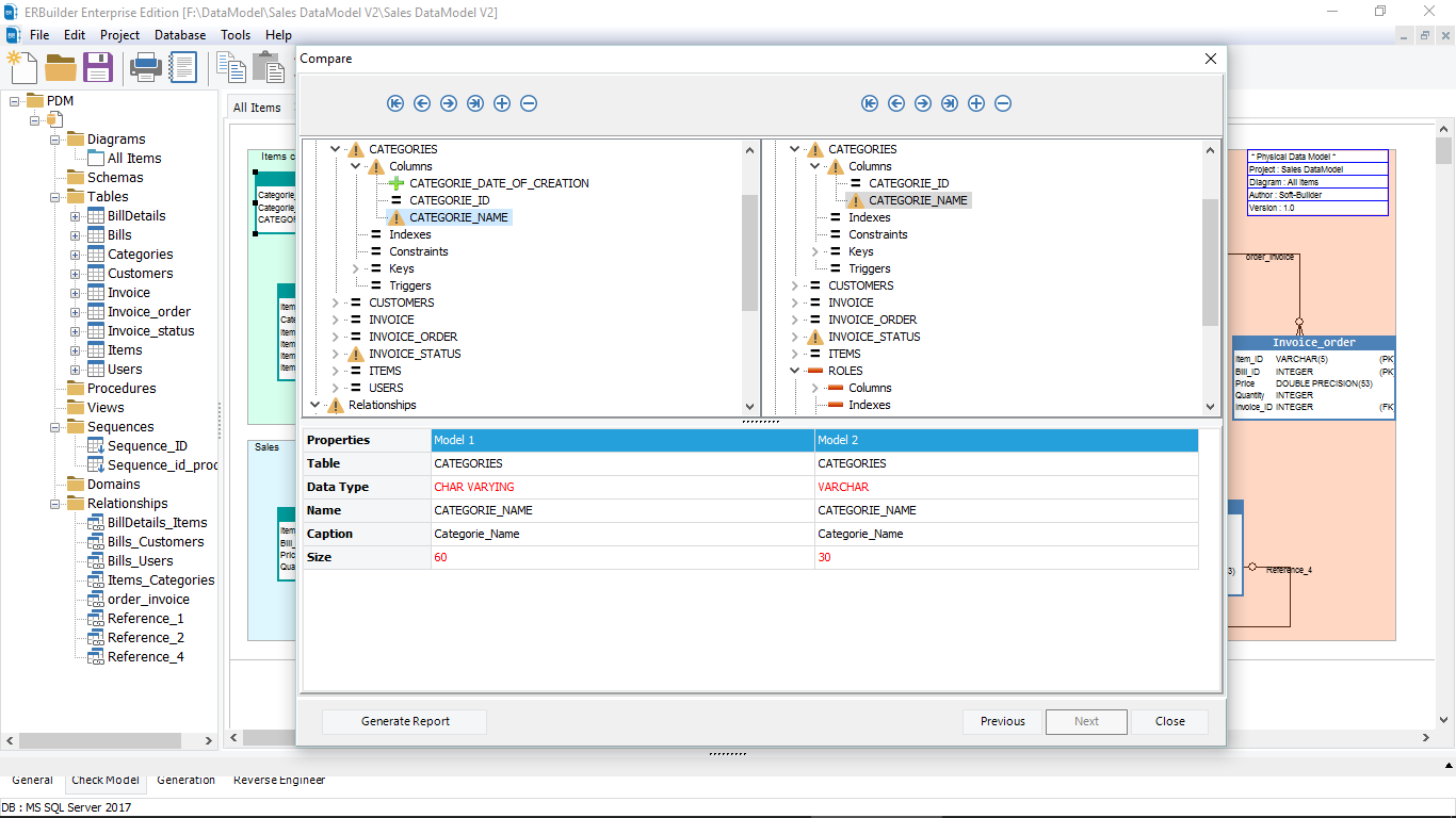 ERBuilder Data Modeler - Capture d'écran 5