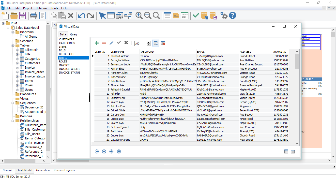 ERBuilder Data Modeler - Capture d'écran 3