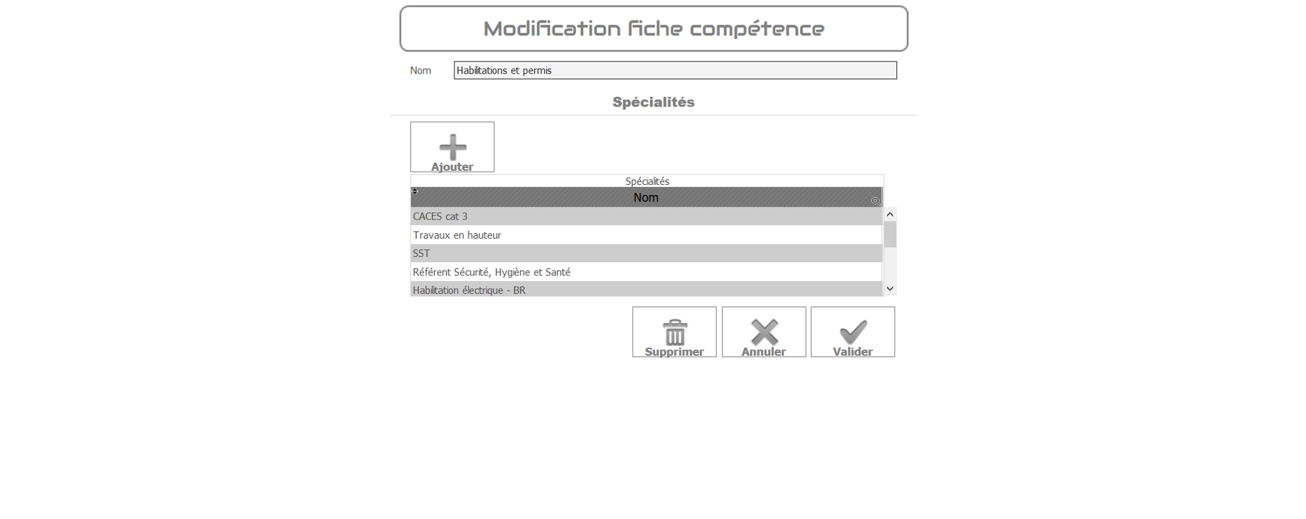 Keyskills GPEC - Capture d'écran 3