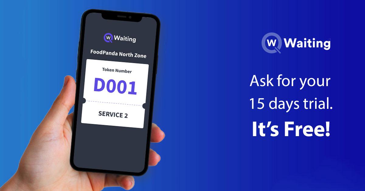 Qwaiting - Free trial  (No credit card required)