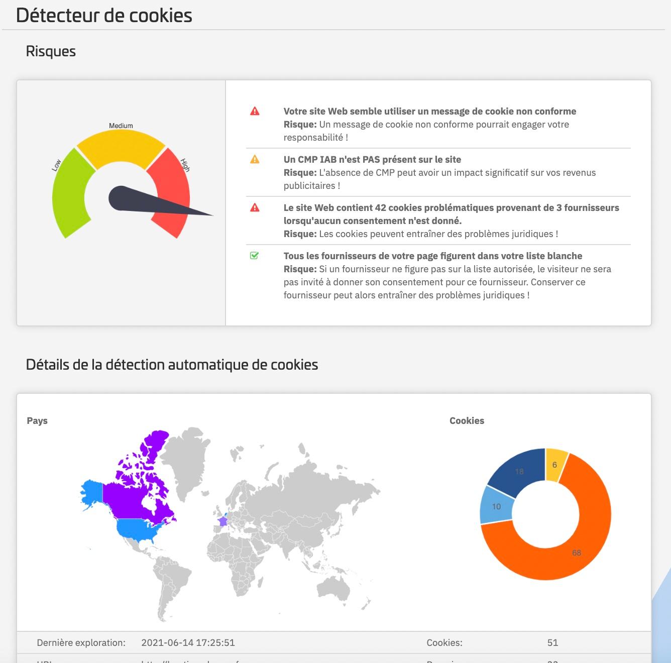 consentmanager - Analyse automatique et surveillance de vos sites web et applications mobiles avec des alertes en cas de problème