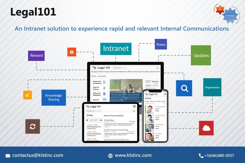 Review Legal101: The go-to “mobile-ready” Intranet platform for all employees - Appvizer