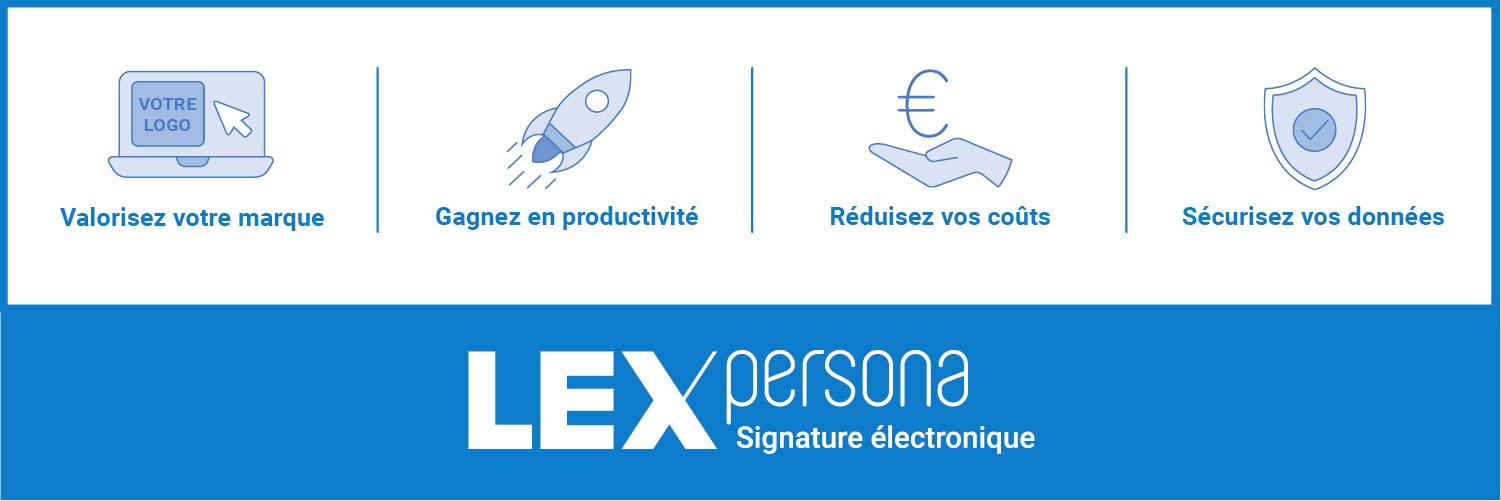 Avis Lex Persona : Signature électronique conforme à tous secteurs d'activités - Appvizer