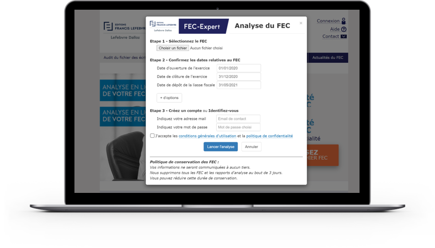 FEC Expert - Analysez votre fichier FEC.