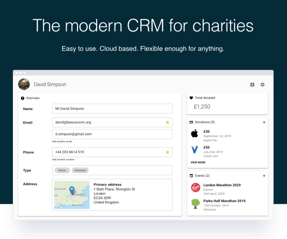 Beacon CRM - Screenshot 1