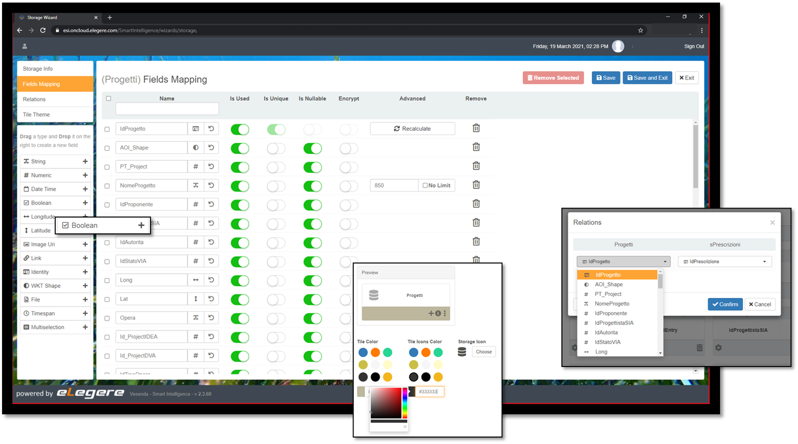 eLegere - 1) Design and Map your information