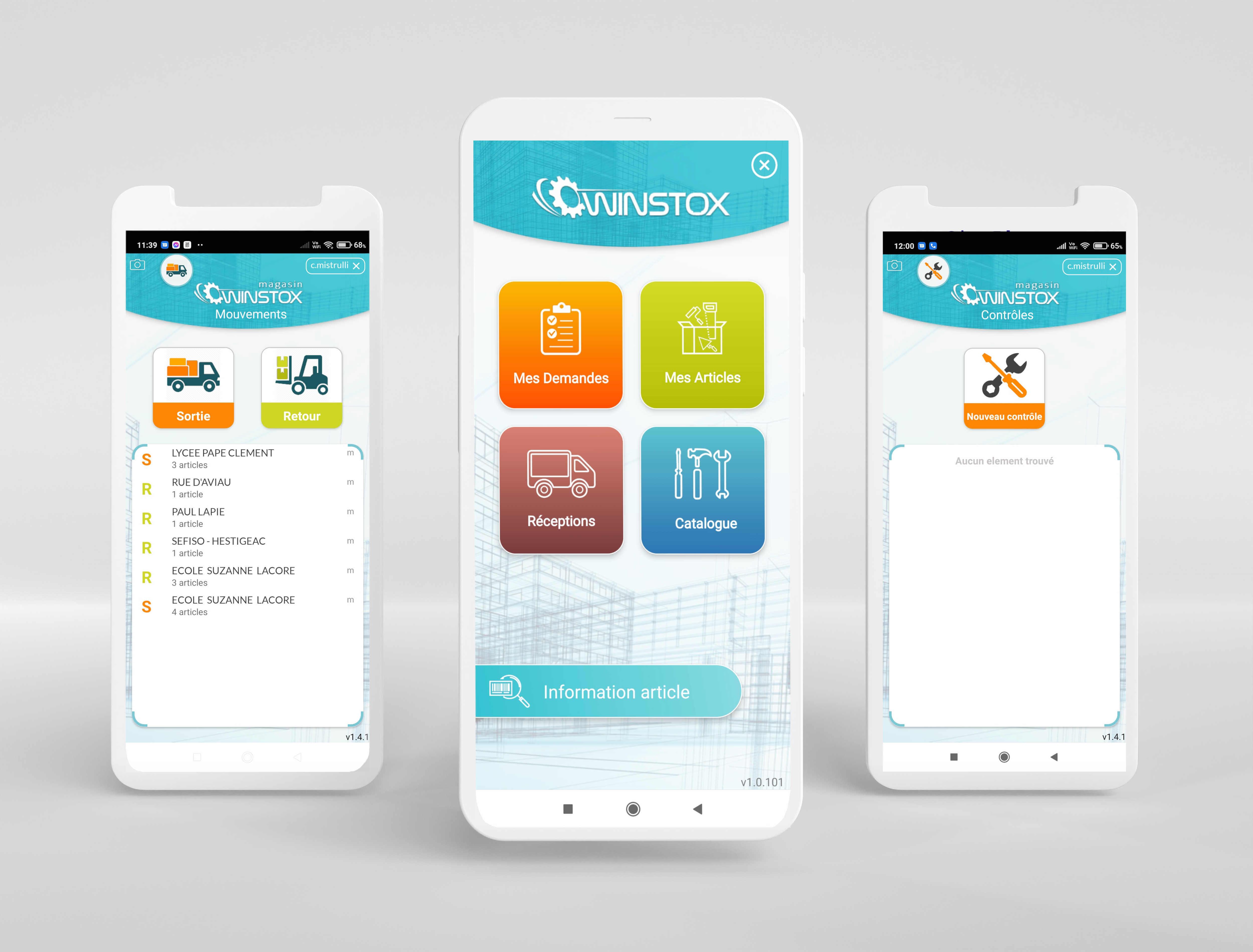 Winstox - Découvrez les applications Android Winstox dédié aux magasins pour plus de mobilité, une meilleure fiabilité des données et de la rapidité dans le traitement des demandes.