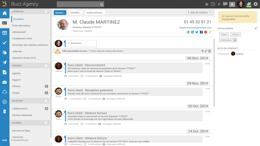 Nelis CRM - Nelis: Shared Documents, Solutions Management, Help Desk Nelis CRM - Nelis: Shared Documents, Solutions Management, Help Desk