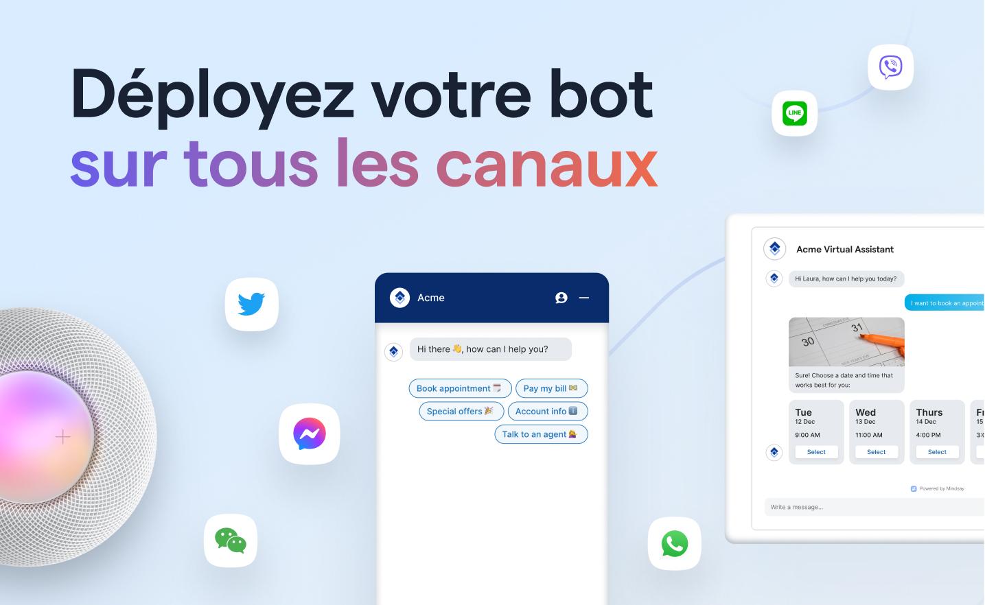 Mindsay - Disponible sur tous les canaux