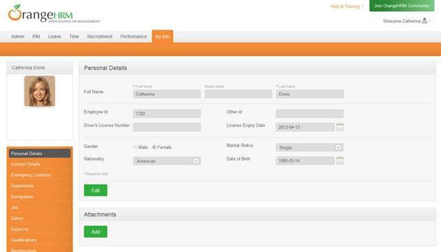 Review OrangeHRM: A global HR solution system - Appvizer