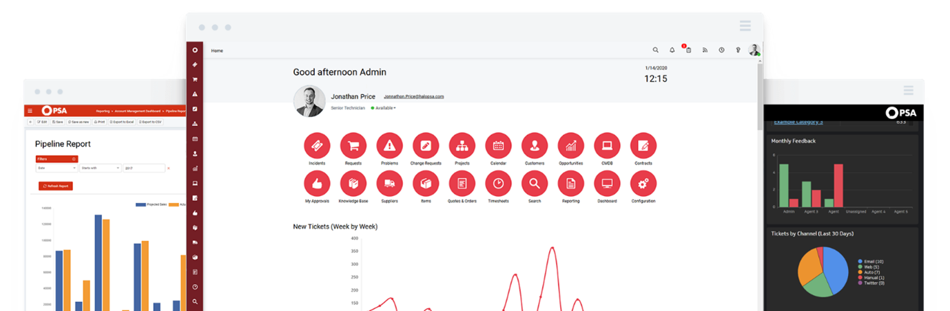 Avis HaloPSA : Logiciel de Automatisation de Services professionnels (PSA) - Appvizer