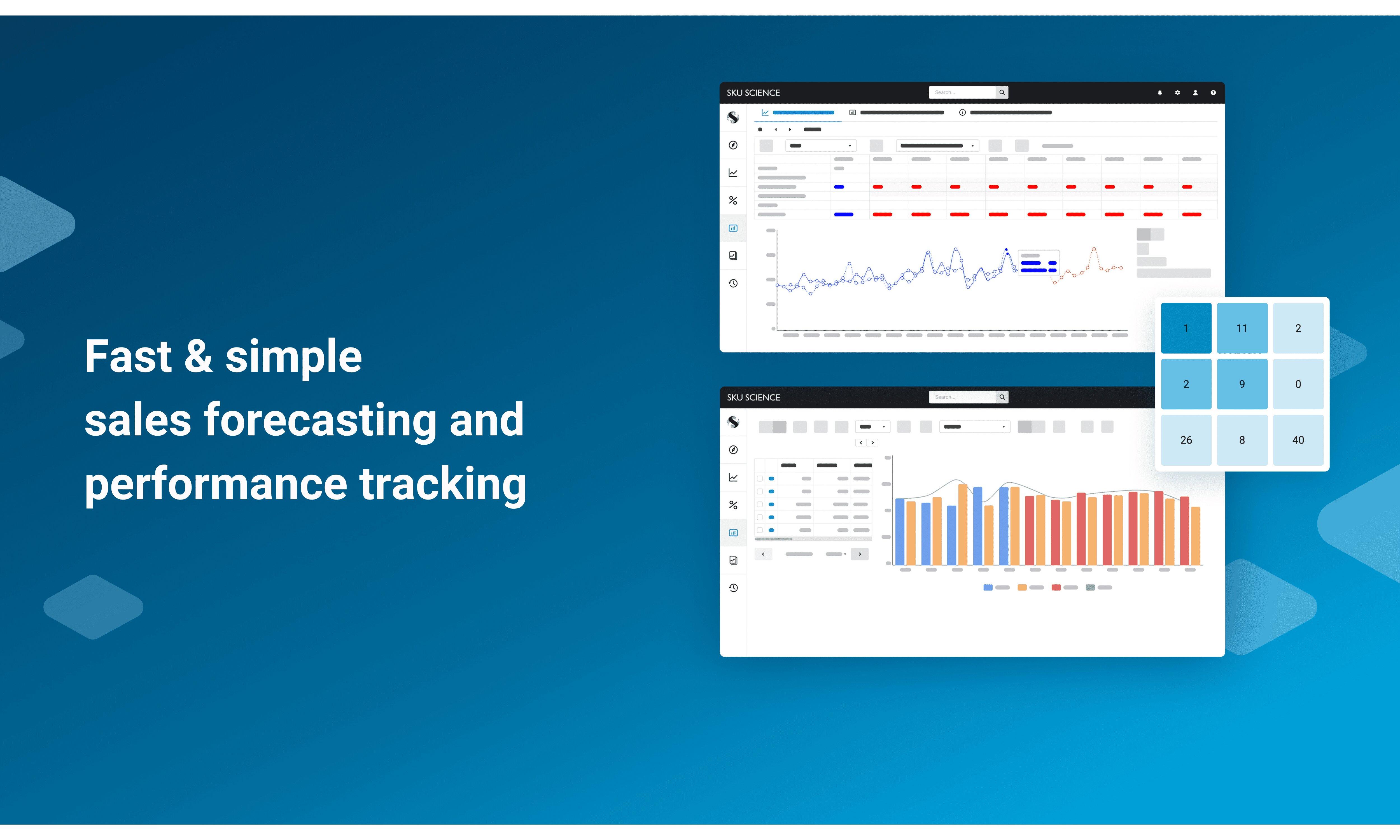 Review SKU Science: Sales forecasting & performance monitoring - Appvizer