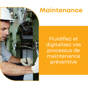 Edzo - Solution "Maintenance préventive" : fluidifiez et digitalisez vos processus de maintenance préventive.